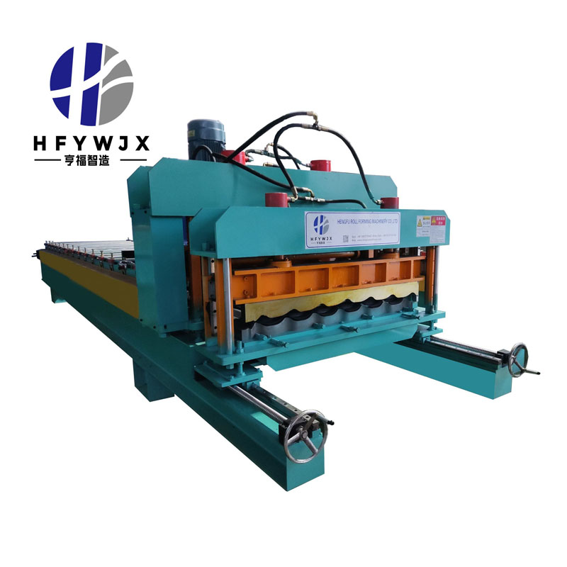 1100 glazed tile roll forming machine