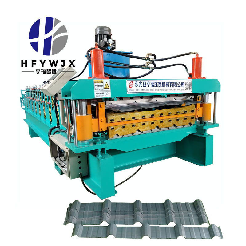 840-900 Double layer roll forming machine